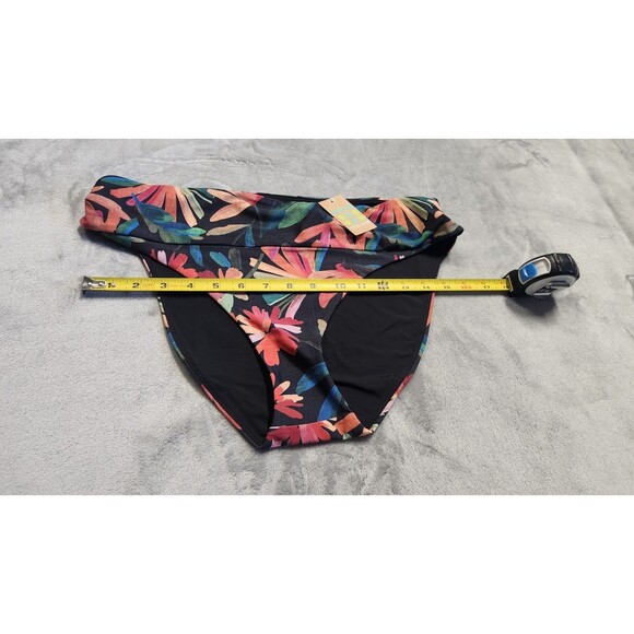 Title Nine Women's Size L Black Print Left Coast Bikini Bottom NWT - Picture 5 of 5